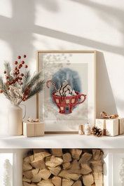 Wallity Nwyearsngmdl104 Pintura Decorativa Enmarcada Multicolor